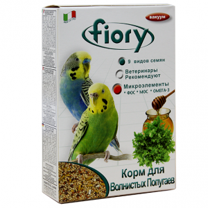 Т00001632 Корм для птиц Смесь для попугаев 400г Fiory