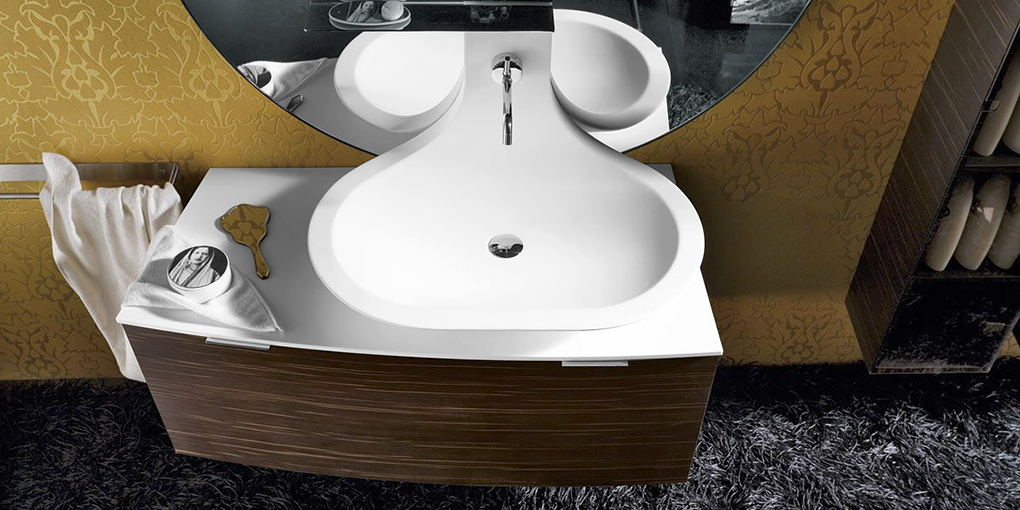 Комплект мебели для ванной комнаты Maori 90/91 Cerasa Maori MAORI9091 - Вид №1