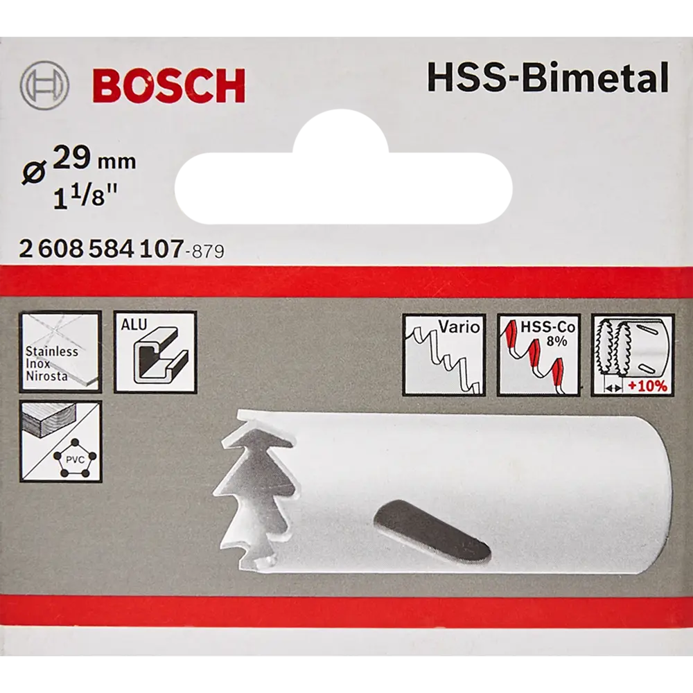 Коронка по стали биметаллическая Bosch 2608584107 29 мм 82857510 STLM-2153897 BOSCH PROFESSIONAL  - Вид №2