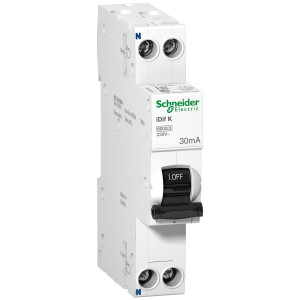 A9D63625 Дифавтомат Acti9 2P 25А (C) 6кА 30мА (AC) Schneider Electric Acti 9