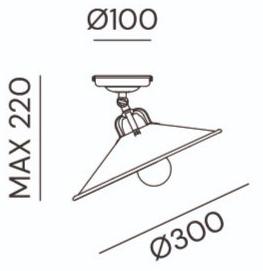 Il Fanale Регулируемый потолочный светильник Poggio 203.02.of - Вид №1