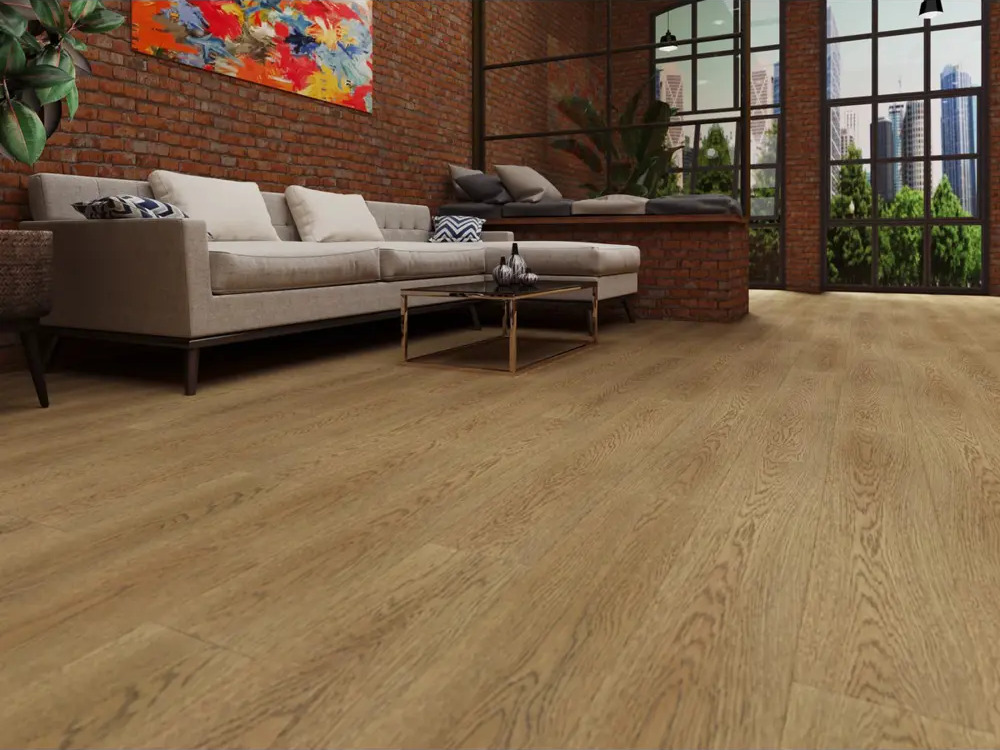 90811669 LVT Плитка EcoClick EcoRich Дуб Мерсо 42 класс толщина 2.5 мм 3.24 м², цена за упаковку STLM-0393293