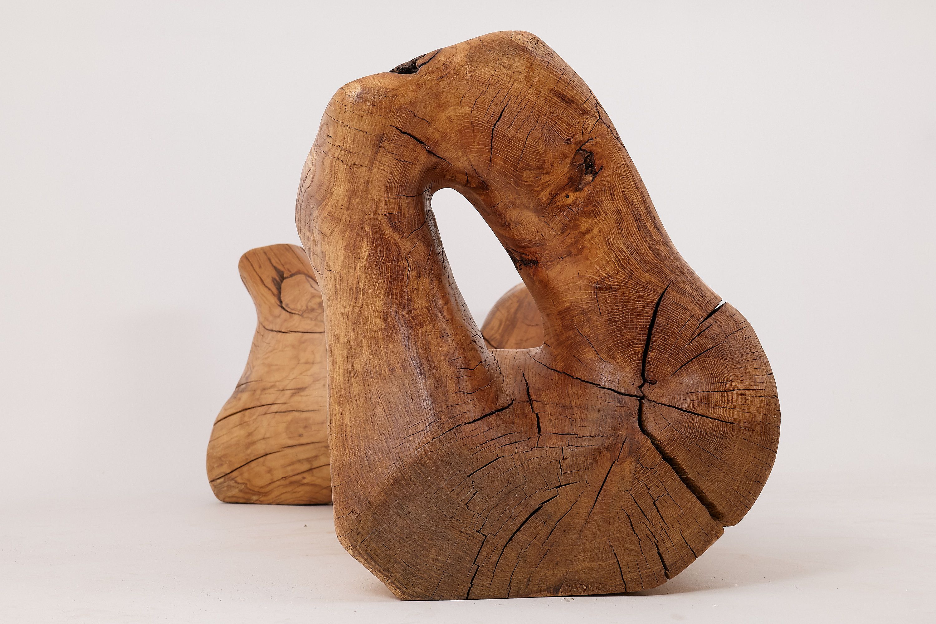 Дубовая скамья Logniture XXL SCULPTURAL BENCH ARCH-00035235 - Вид №14