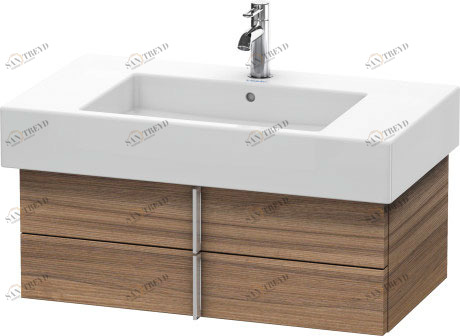 VE621307979 Vero Тумбочка подвесная Орех натуральный, декор Duravit