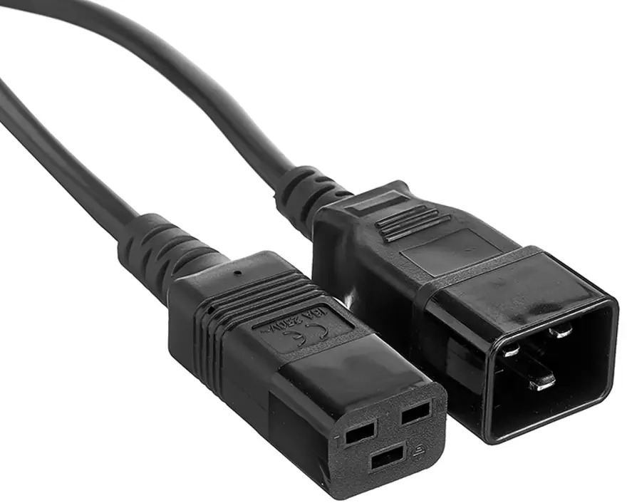 90716861 Кабель питания UPS ExeGate Power EC20-1.8P 3x1+D375:D385.5 мм² медь черный 16А 1.8 м STLM-1106721