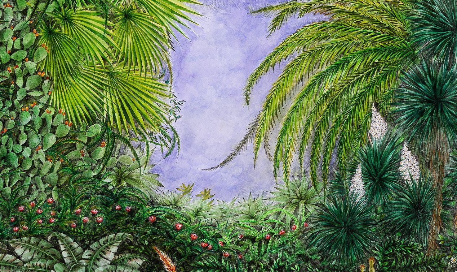 Обои с цветочными мотивами Jannelli&Volpi AMAPÀ ARCH-00033168 - Вид №2