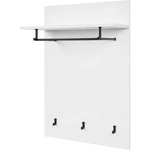 Вешалка настенная 3 крючка 60x90x26.6 см цвет белый 88967088 STLM-2154071