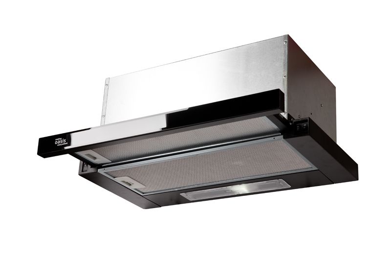 5355962 Вытяжка телескопическая Oasis VT-60BG (P) черный/черный STDN-0116848 - Вид №3