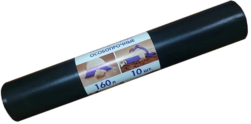 91051768 Мешки для мусора Концепция Быта Особопрочные 160 л рулон 10 шт 100 мкм STLM-0458266
