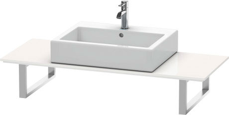 XL012C00707 X-Large Консоль для накладных раковин и встраиваемых умывальников Бетонно-серый матовый декор Duravit - Вид №2