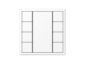 Матовый альпийский белый восьмикратный переключатель F50