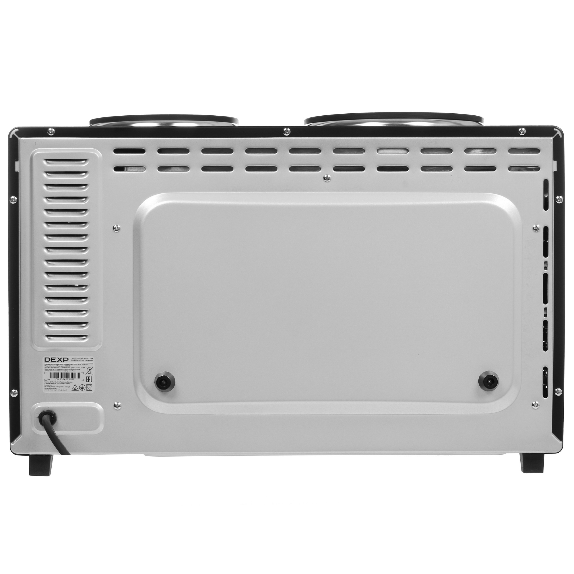 5417199 Мини-печь DEXP VN-3800 HP черный STDN-0057249 - Вид №7