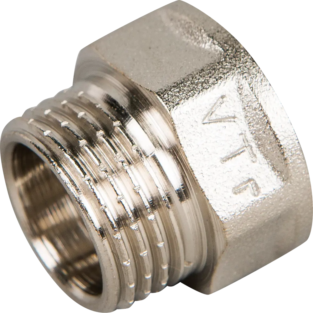 Удлинитель Valtec ø1/2"х10 мм ВР-НР никелированная латунь 10507294 STLM-2190794 
