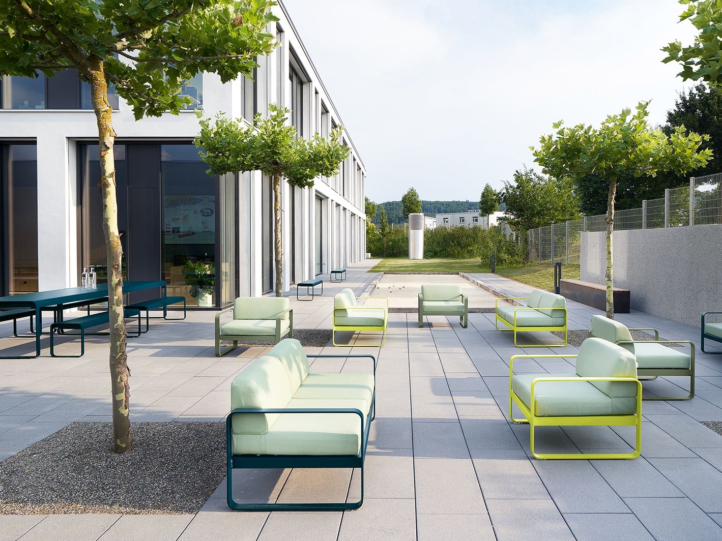 Садовое кресло с подлокотниками Fermob Bellevie ARCH-00098285 - Вид №9