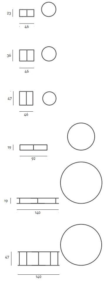 Living Divani Журнальный столик из стекла Ile sun-id-1510265 - Вид №10