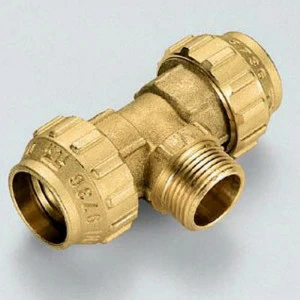 Тройник обжим-Н TIEMME 20х1/2"х20