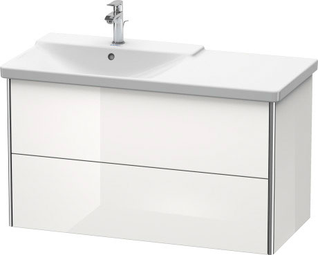 Тумбочка подвесная XSquare #XS4185 1010 x 473 мм Duravit XS418504343 - Вид №2