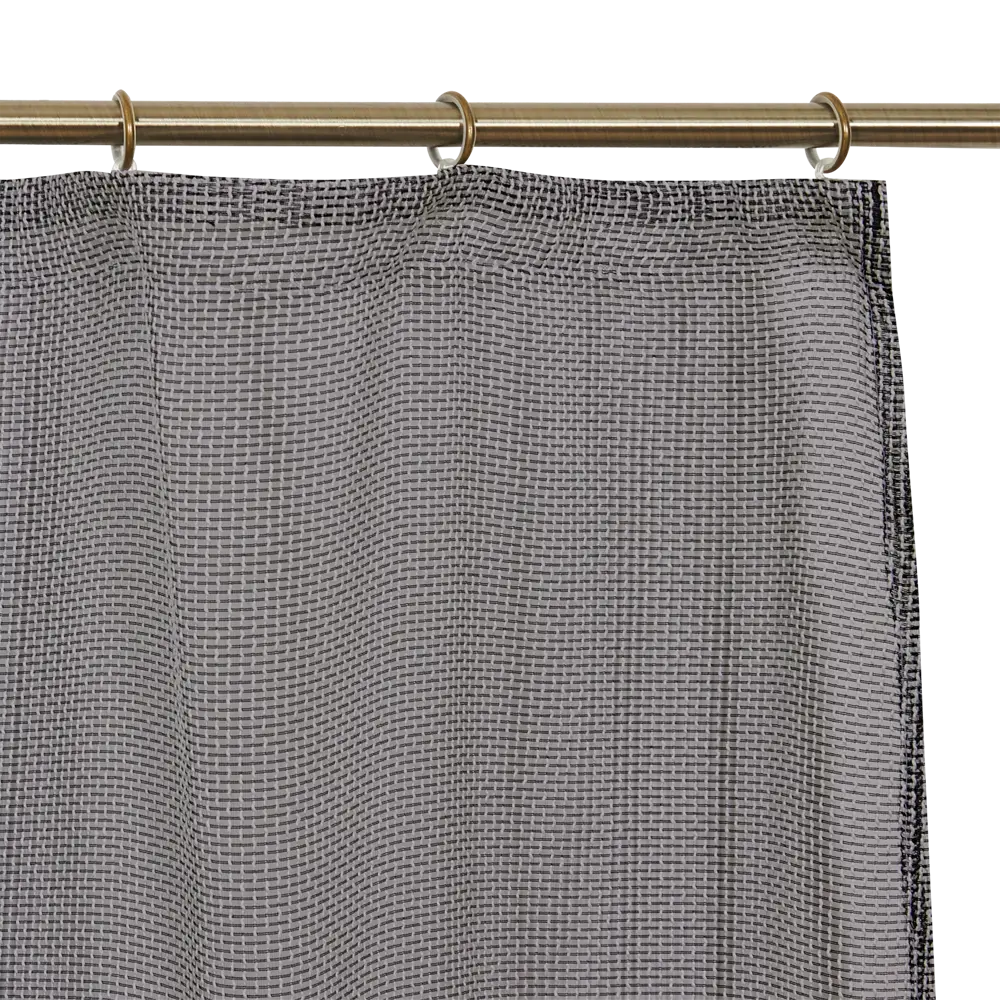 Тюль на ленте Фентези 300x280 см цвет графит AMORE MIO STLM-2149412 - Вид №4