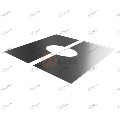 Фланец раздвижной LAVA 300, угол 45*, нерж. 439 (0,5) 3264