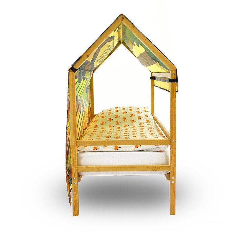 Накидка для кровати-домика Svogen игровая "Зоопарк" БЕЛЬМАРКО  00-3873216 Желтый Santreyd  - Вид №3