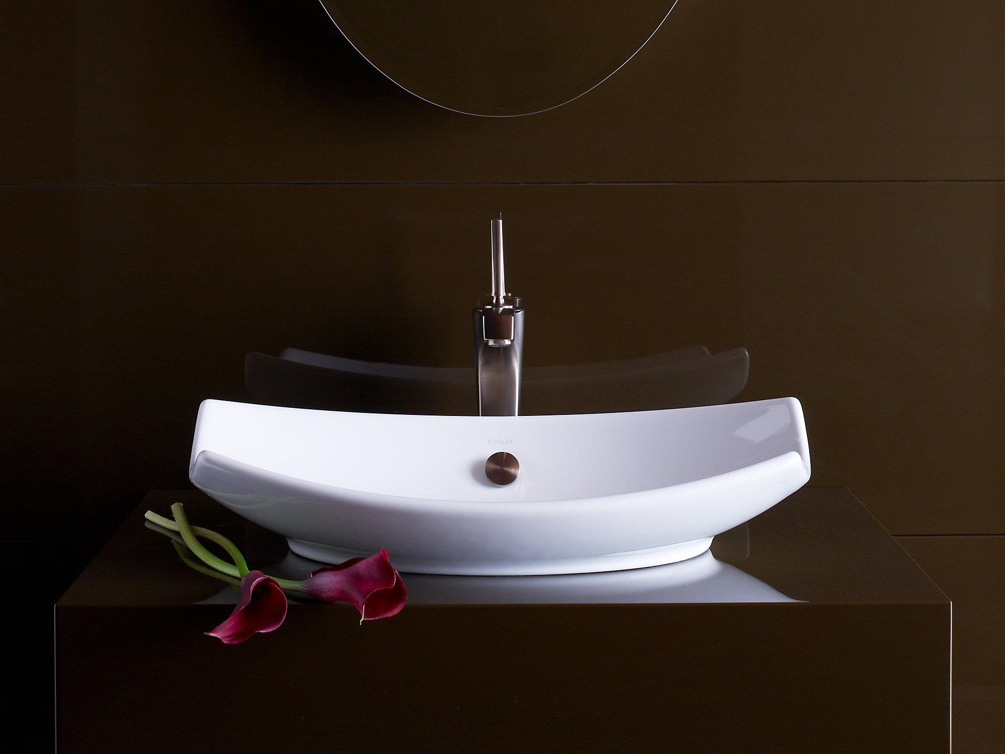 K-2530-47 Накладная раковина на столешницу  прямоугольная Kohler  - Вид №2