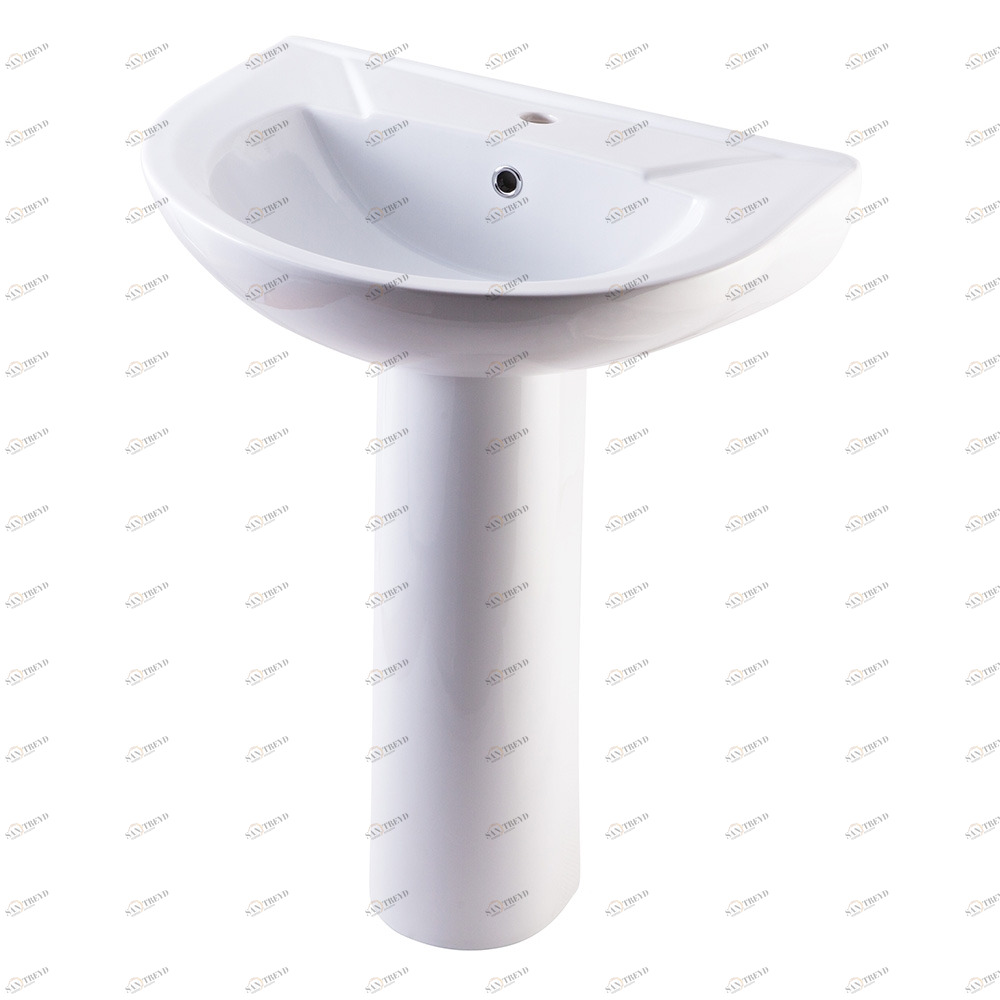 Элеганс, Умывальник Напольная раковина стоящая овальная ROSA ЭЛЕГАНС