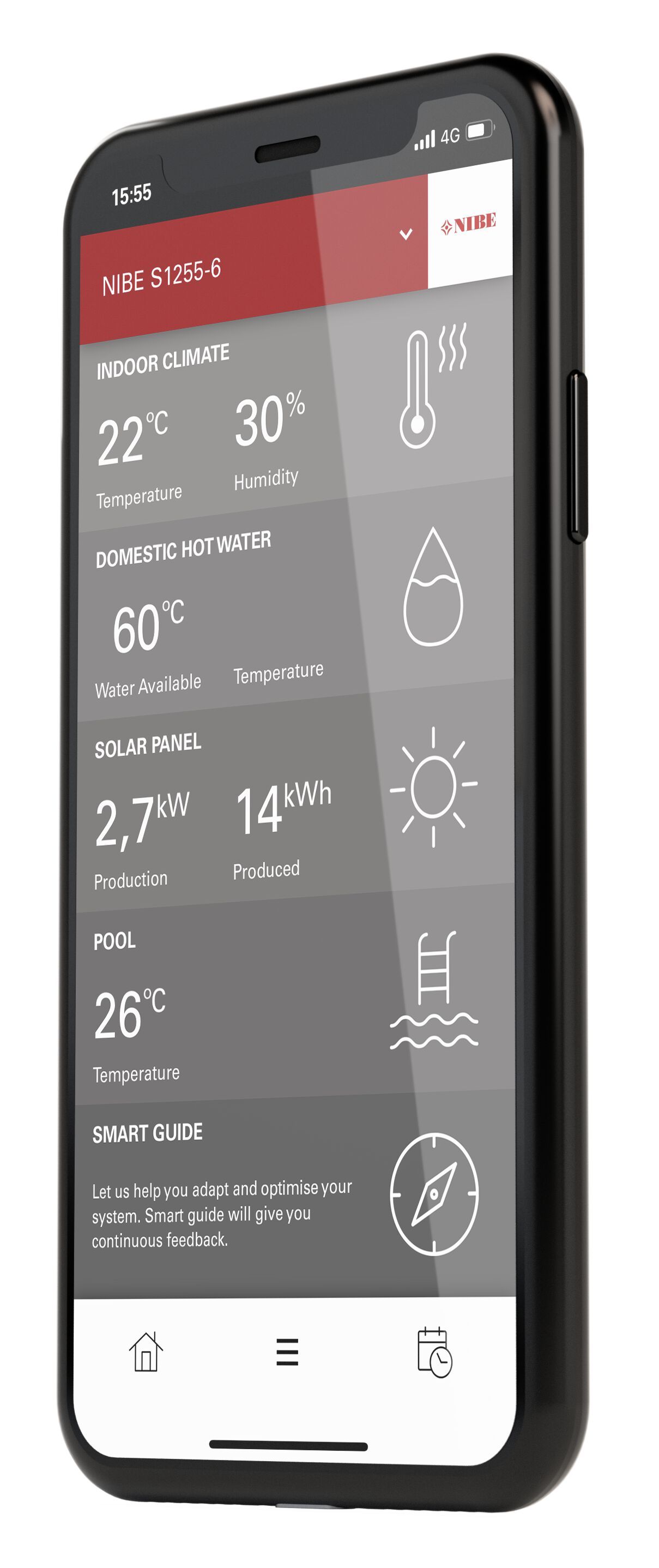 Приложение для управления тепловым насосом NIBE серия-S ARCH-00078551 - Вид №1