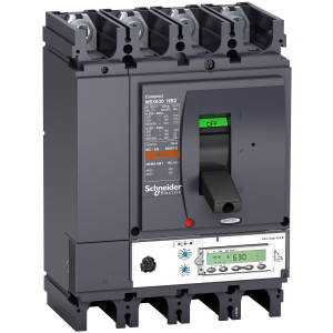 LV433747 Силовой автомат NSX 630, Micrologic 6.3 E, 100кА, 4P, 630А Schneider Electric Compact