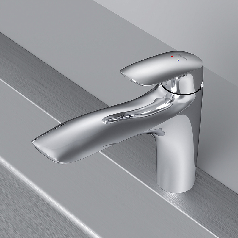 F5300032 смеситель для кухни излив 195 мм хром шт AM.PM Bliss L - Вид №3