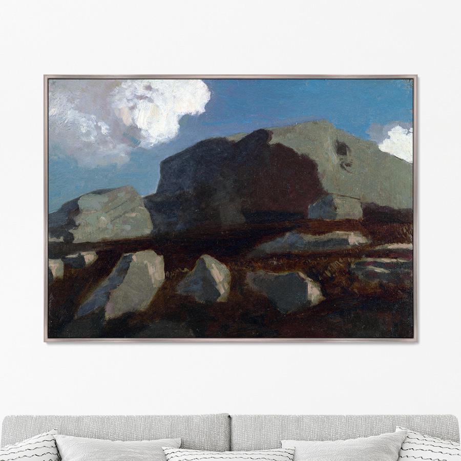 90021306 Картина Landscape with Rocks, near Royan KVK1-224884007, 75х105 см STLM-0087690 КАРТИНЫ В КВАРТИРУ