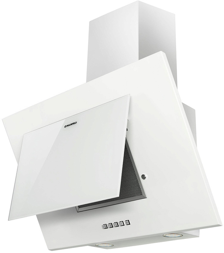 TOWER C 60 WHITE Вытяжка tower c 60 белый/белое стекло/ • тип: настенная• цвет: белый• управление: кнопочное• ширина, мм: 600• полная потребляемая мощность, вт: 160• количество скоростей: 3• максимальная производительность, м3/ч: 650• диаметр воздуховода Santreyd  - Вид №2