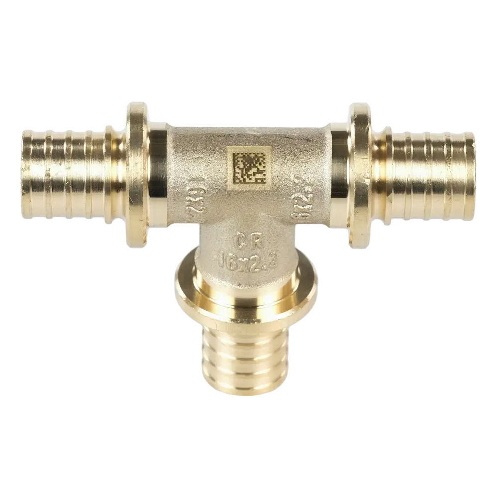 Тройник Rehau 16x16x16 мм для прочных соединений труб 89384184 РЕХАУ STLM-1329721 - Вид №1