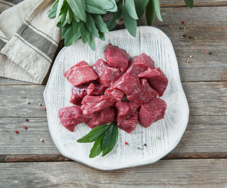 3530 Бефстроганов из мраморной говядины Вкусляндия 