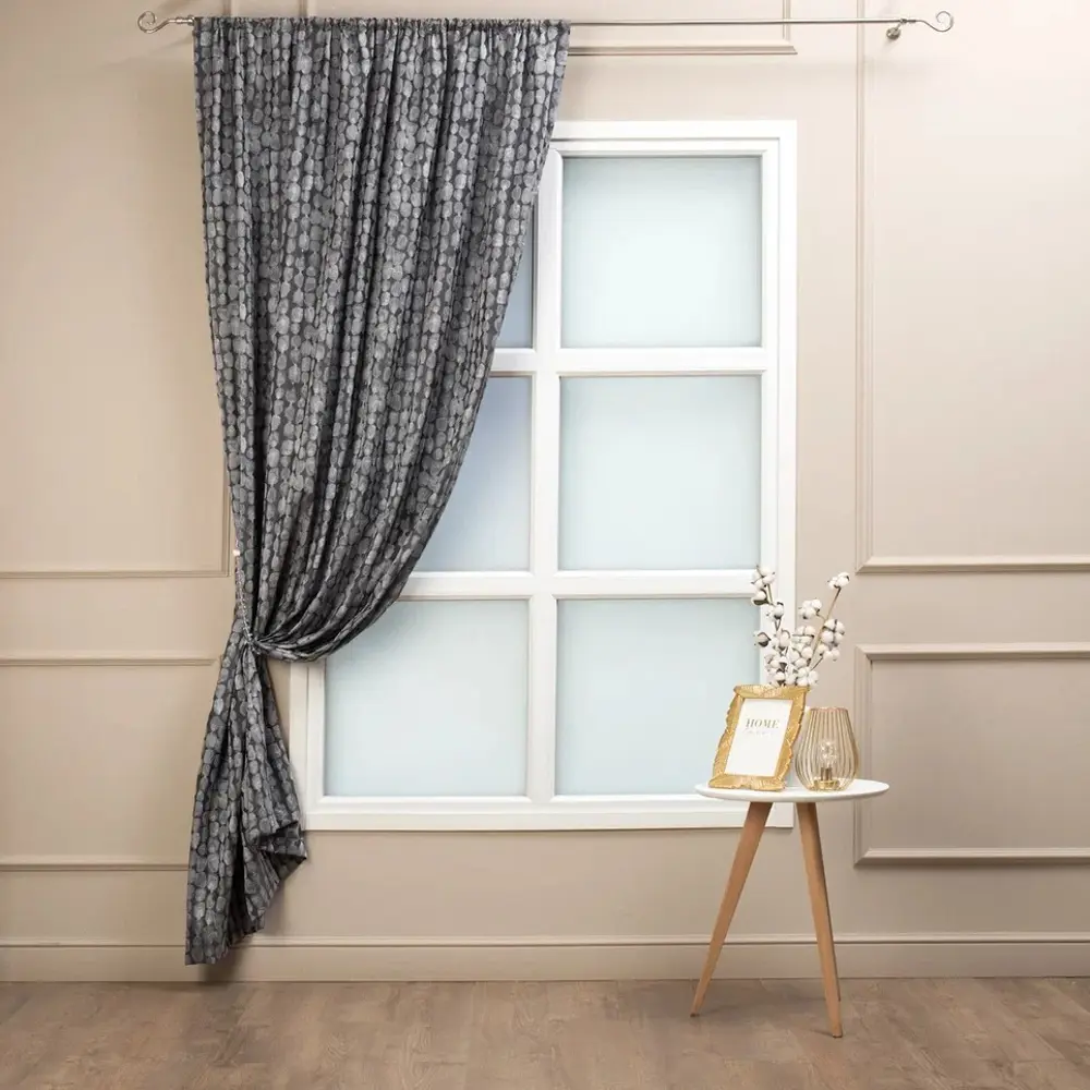 Штора на ленте Classic 160x260 см цвет серый 89399759 STLM-2155900 Santreyd  - Вид №4
