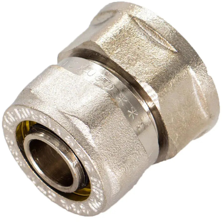 90368234 Муфта комбинированная СТМ 1/2"x16 мм ВР латунь STLM-0803193