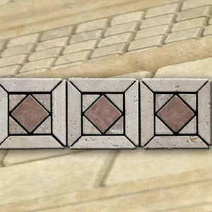 БОРДЮР ИЗ МРАМОРА DS-200-3 NATURAL ART