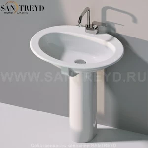 30319016 Пьедестал для раковины круглая Ceramica Flaminia Metro