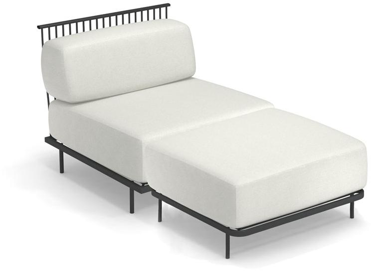 emu Садовое кресло из мягкой ткани Cannolè 1081 - Вид №3