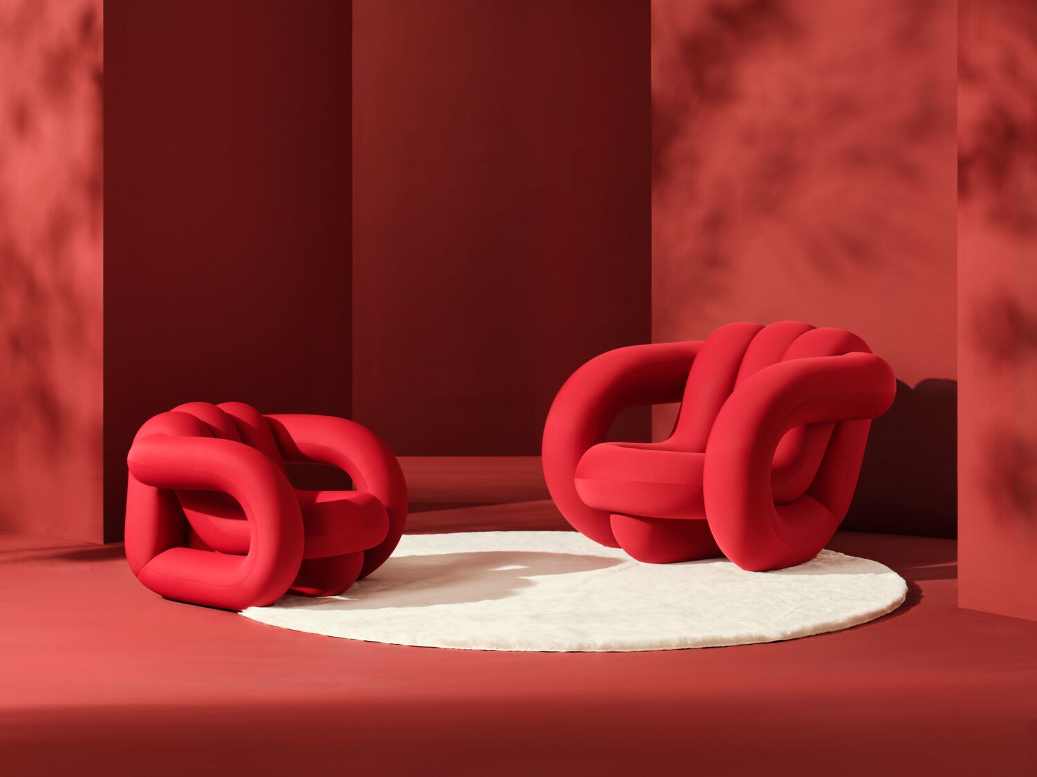 Тканевое кресло с подлокотниками HC28 maison TWISTY ARCH-00050980 - Вид №7