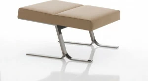 Billiani Стул из мягкой кожи Inka steel