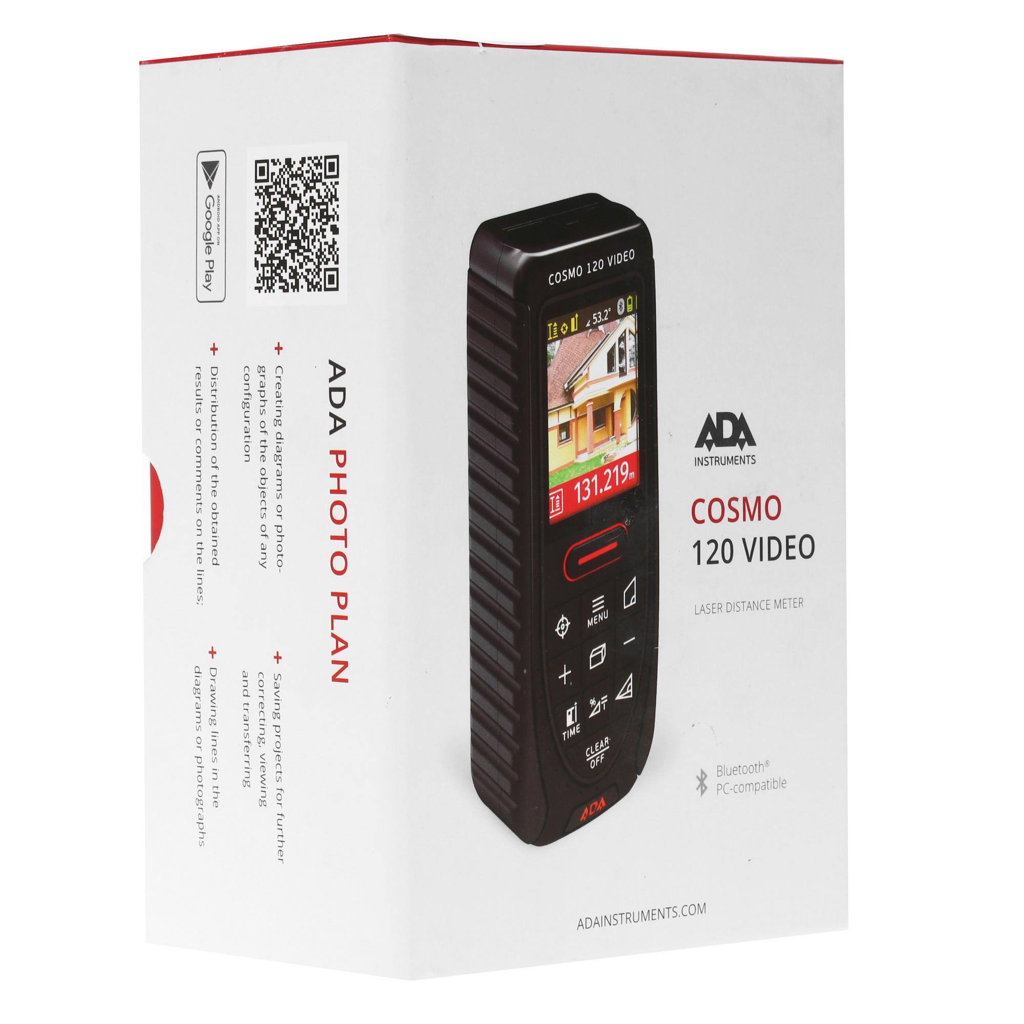 Лазерный дальномер ADA Cosmo 120 Video 1172029 STDN-0056541 - Вид №7