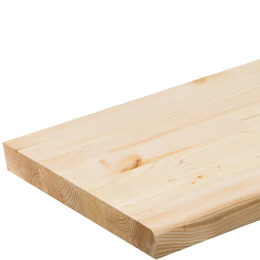 Ступень прямая цельноламельная хвоя сорт AB 40x300x1200 мм 12443933 STLM-2073723 Santreyd 