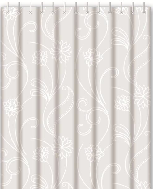 HB75001 Штора для ванной , 180*180 Haiba 