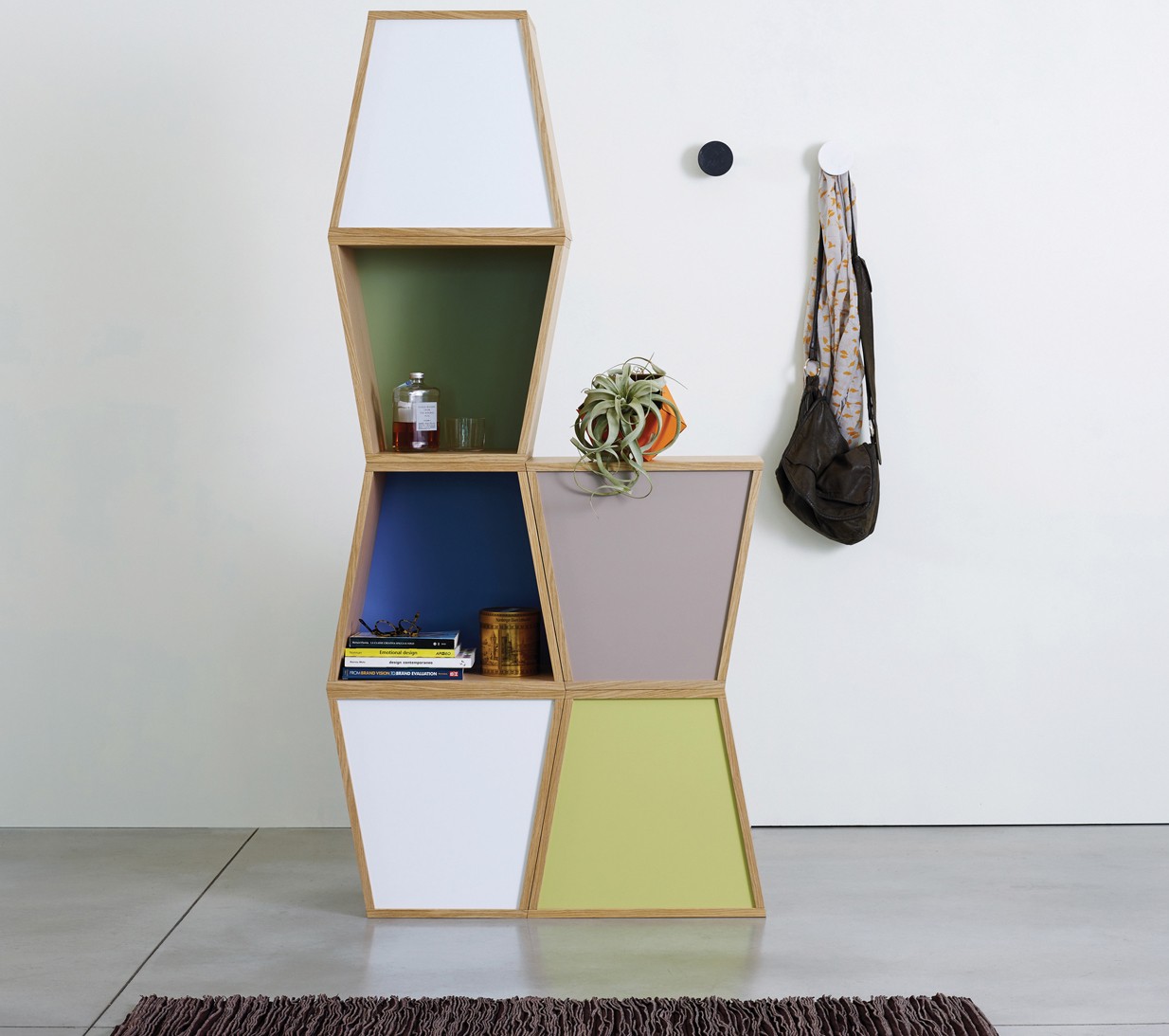 Ex.T Flatwork Блок штабелирования из листового металла зеленого цвета EXFLATWORK/OLIVE  - Вид №1