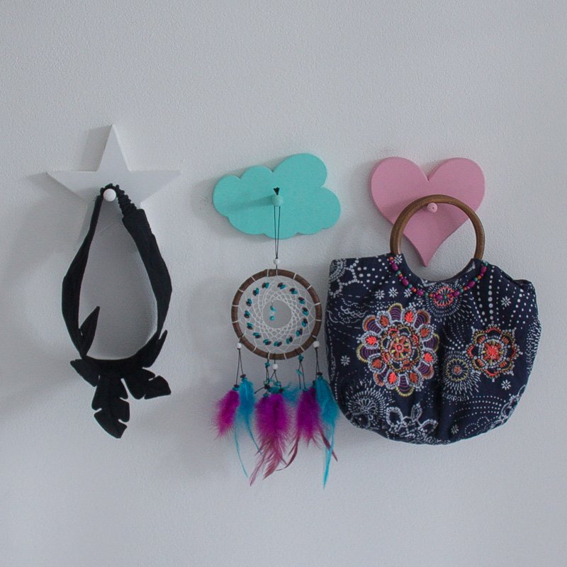 Крючок "Сердечко" розовый VAMVIGVAM  281537 Розовый Santreyd  - Вид №4