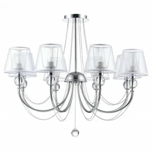 Подвесная люстра Freya Beverly FR5661-PL-08-CH FREYA ДИЗАЙНЕРСКИЕ, BEVERLY 186725 Хром