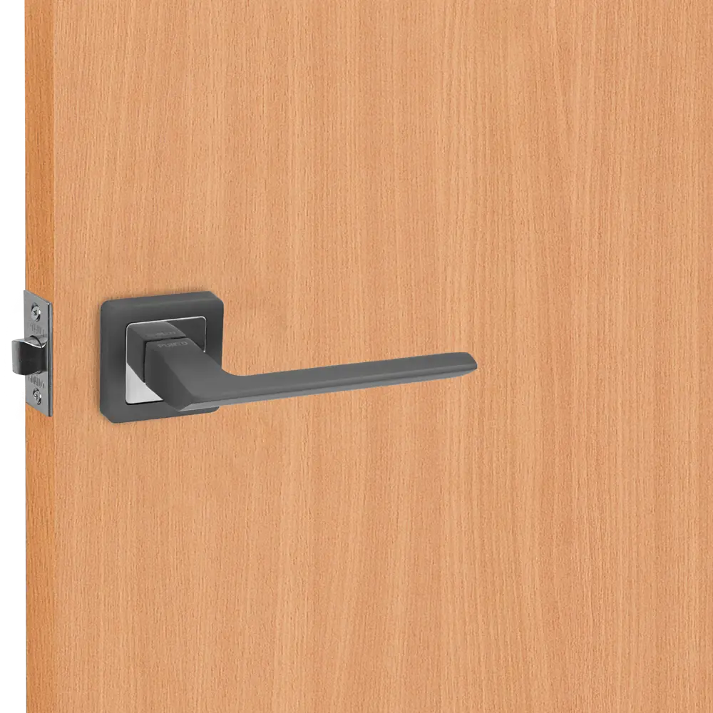 Дверные ручки PUNTO Blade графит для межкомнатных и входных дверей 85203506 STLM-0059864 - Вид №6