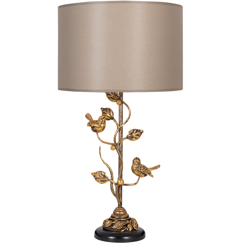 34084,35068 Настольная лампа Terra Spring Vintage Каштан Бронза BOGACHO 4656756150665, 4627196599673 - Вид №1