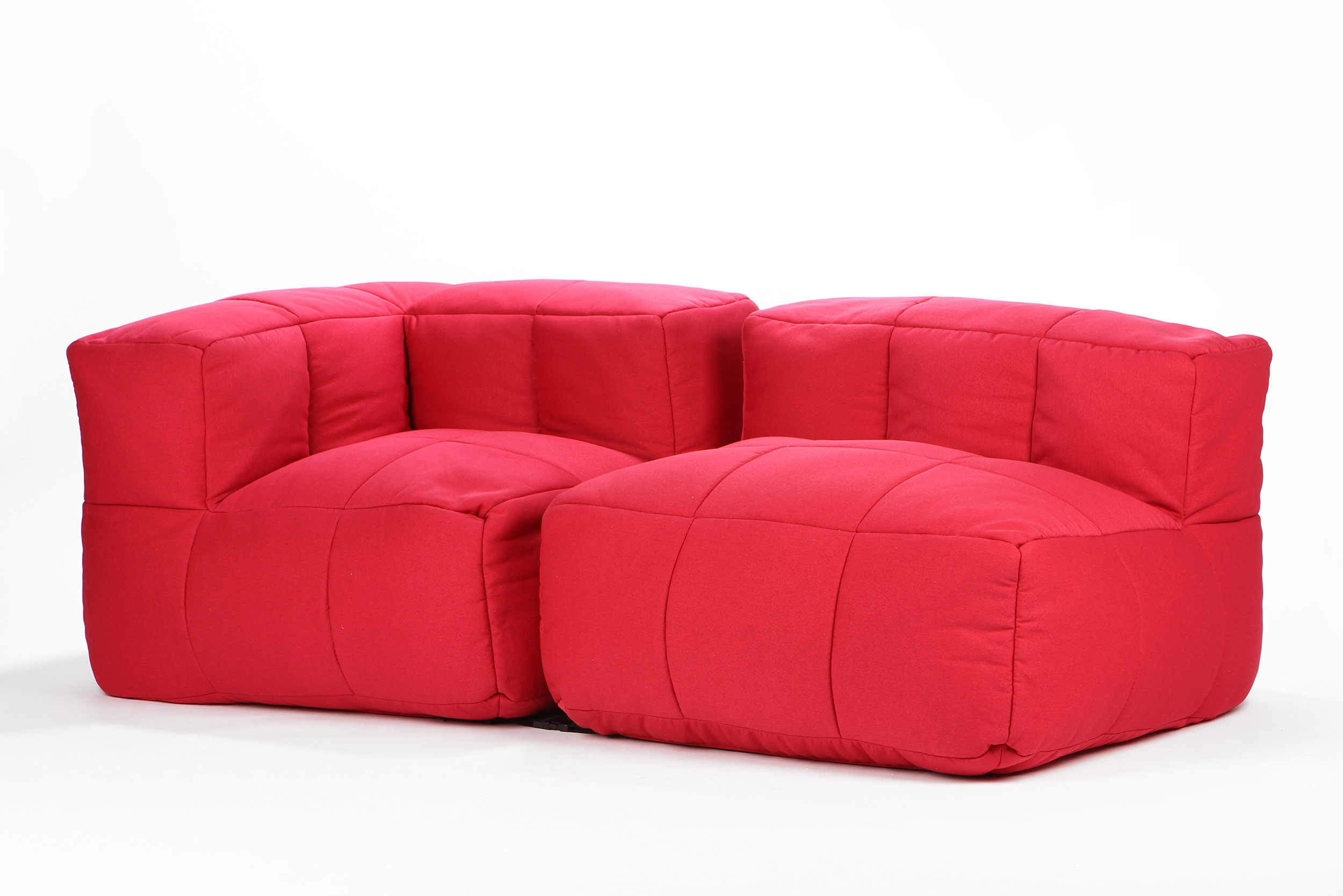 2000983113351 Кресло бескаркасное Palais Royal 2 красное STELLAR WORKS  - Вид №4