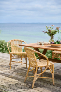 Садовый стул из Алу-ротанга и ArtFibre